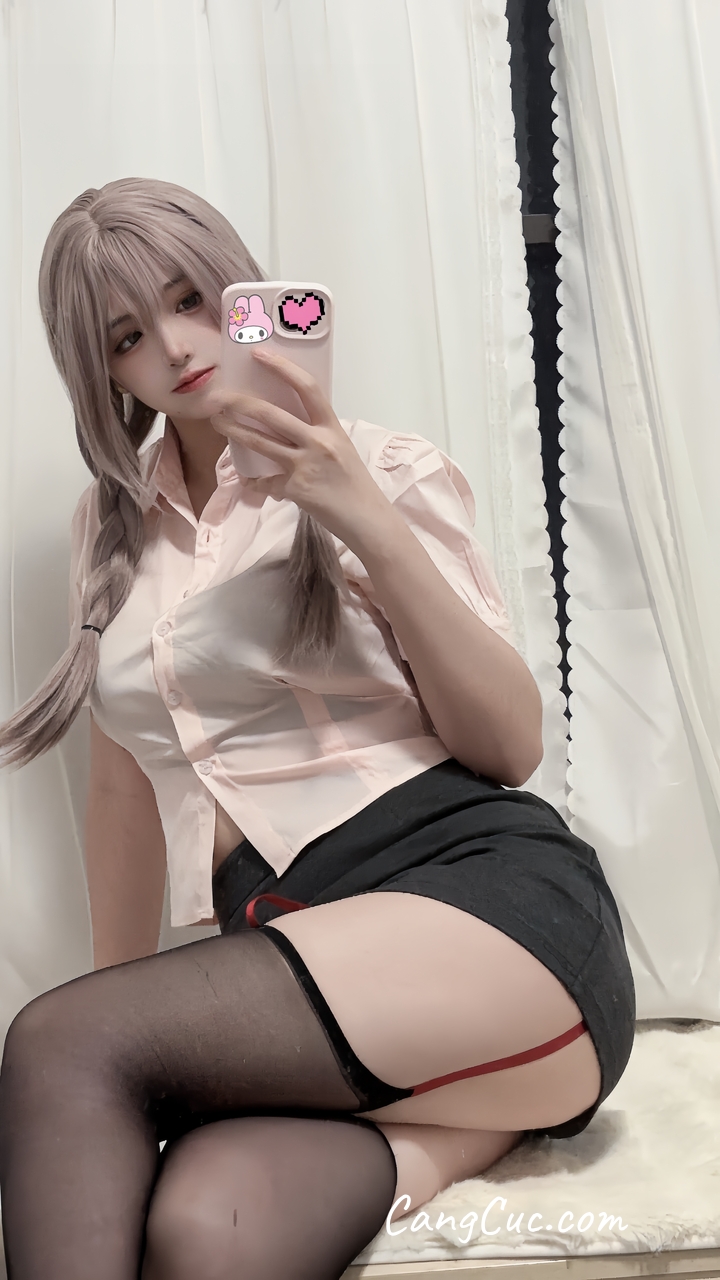 Coser@疯猫ss - 紫色麻花辫